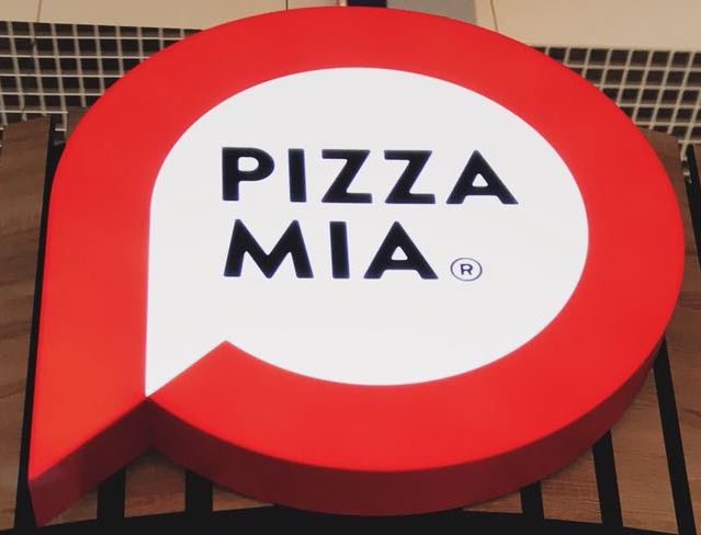 Миа доставка. Pizza Mia логотип. Логотип Екатеринбург Миа пицца.